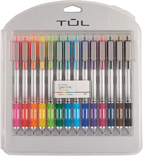 WHJJK TUL Retractable Gel Pens